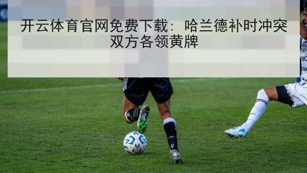 开云体育官网免费下载: 哈兰德补时冲突双方各领黄牌